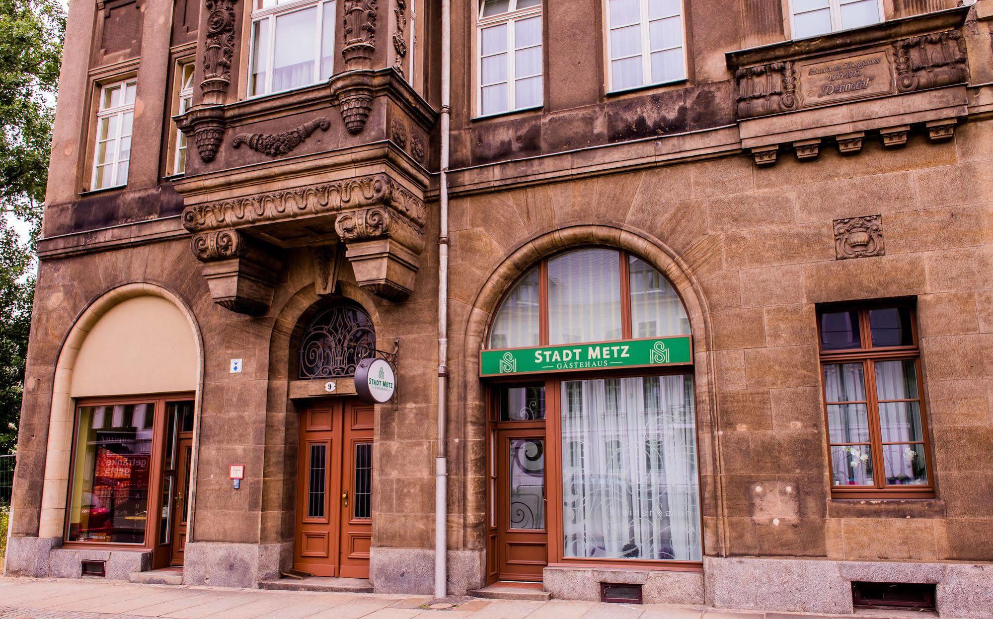 Apartmenthaus Stadt Metz Dresda Esterno foto